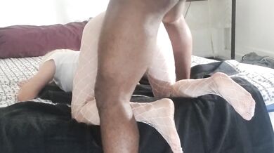 Dick Got Stuck in Her Pussy