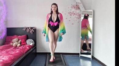 Your sexy girlfriend is getting ready for the beach just for you JOI & countdown