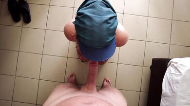 I love the taste of his cock, does hi like my tongue?