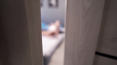 I Spied my stepmother masturbating, I couldn't help but fuck her wet pussy and cum in her mouth.
