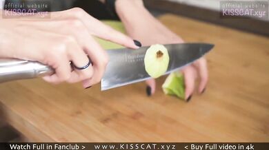  want to eat??? First Fuck Step Sister While Cooking on the Couch / Kisscat.xyz