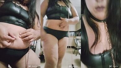 bondage goth girl