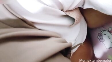 Hijab bandung mendesah saat di entot