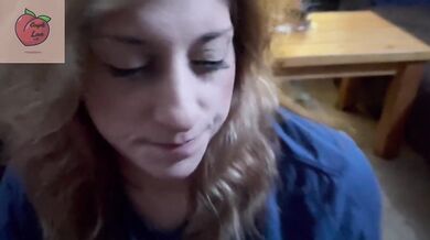 Movie night with stepMom ends with a blowjob