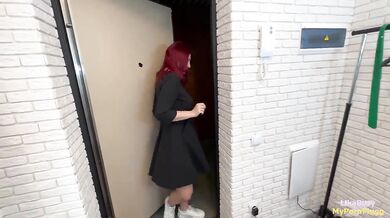 Redhead Student Didn't Prepare Well For The Exam, So She Takes Another Exam On Deep Sucking My Dick