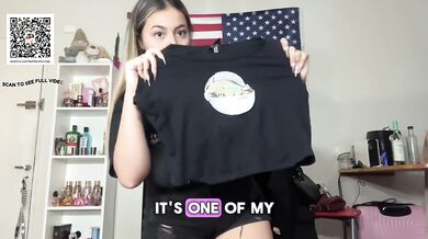 Big titty college try on haul
