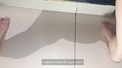 Bruna Silva Hotwife - Brazilian Mature married woman impregnated by the eater in front of the cuckol