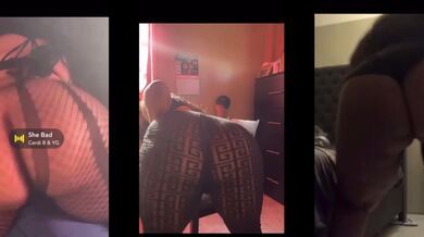 Shakin some ass and alil pussy play (sound cuts out)