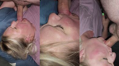 Wasn't expecting to be woke up by a cock in my mouth