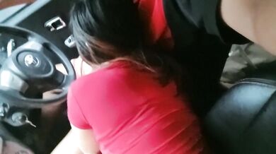 Best mouth fuck I made inside the car with my professor
