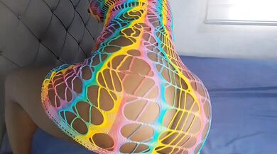 Slim Big ass ebony from kenya