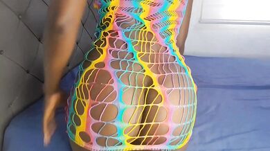 Slim Big ass ebony from kenya