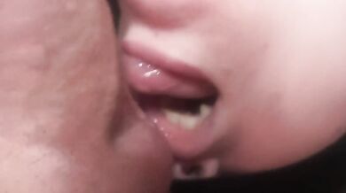 He filled her nose with cum. Cum flowed into nose
