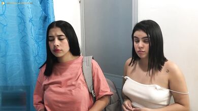sharing a hotel room with my stepmother and stepsister - threesome