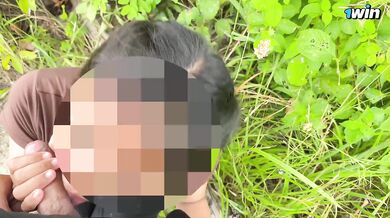 Blowjob muna kasi may dalaw - Cum swallow