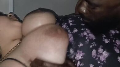 GORILLA PUNCHER LOVING HUGE PRETTY TITS SO HE STARTS SLURPING BOTH OF THEM!!!!!!!!!!!!!!