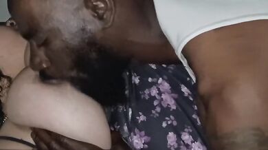 GORILLA PUNCHER LOVING HUGE PRETTY TITS SO HE STARTS SLURPING BOTH OF THEM!!!!!!!!!!!!!!