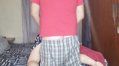 Caught My Step Mom Masturbating and She Made Me Fuck Her