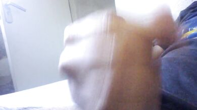 I fill my cock with sweet semen cream