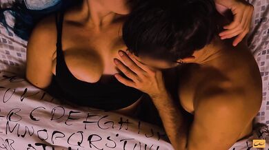 I play with my roommate's hard nipples while we hot kiss and she cums hard - Unlimited Orgasm