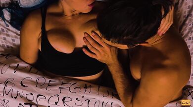 I play with my roommate's hard nipples while we hot kiss and she cums hard - Unlimited Orgasm