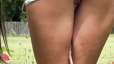Public Flashing in Germany ends with Risky Outdoor Blowjob in a Public Park - POV Blowjob