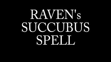 CAST THE SUCCUBUS SPELL ON RAVEN! Multiple Facials and Titan Superhero Cartoon Cosplay