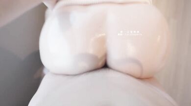Silk-Legged MILF Drips Milk in Wild Booty Slam