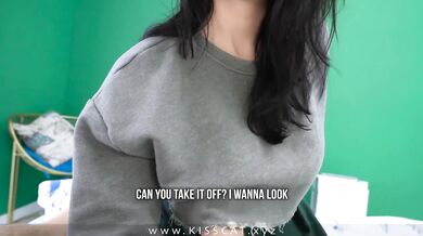 Stepmom explain to Stepson how to lost Virginity while Sick / Kisscat.xyz