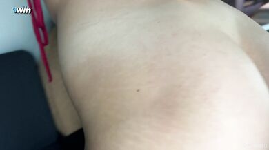 risky blowjob and sex with a stranger in a cafe