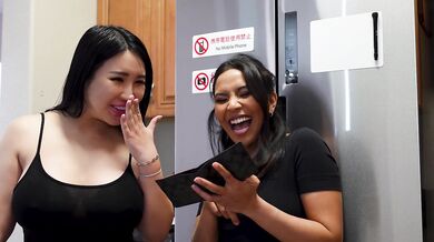 Hot Asian Waitresses Show up to Fuck - ft. Suki Sin - Jada Kai