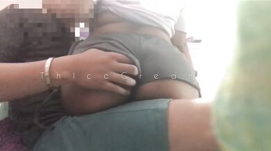 Seducing Stepsis By Spanking And Grabbing Her Thick Ass