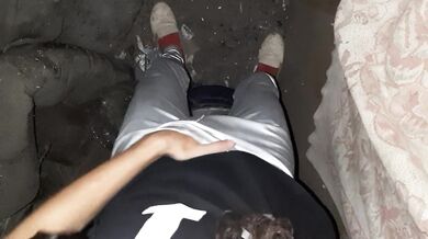 My neighbor and I masturbate together in the barn so that no one sees and cum many times - IkaSmokS