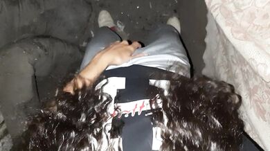 My neighbor and I masturbate together in the barn so that no one sees and cum many times - IkaSmokS