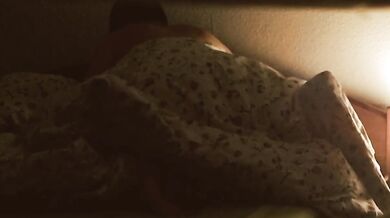 Fucking my horny wife in bed under the blanket