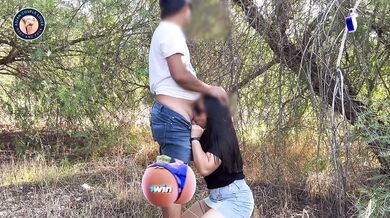 Pick up this Filipina in the park and gave me the best blowjob and swallow my cum - Sex Vlog #1