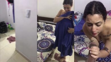 Yubi Peres. I spy my stepsister taking a bath and convince her to suck my cock