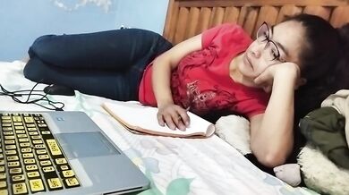 We study together, he makes me SQUIRT and gives me milk