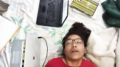 We study together, he makes me SQUIRT and gives me milk
