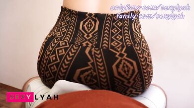 Hot Assjob Lap Dance in Flare Pants