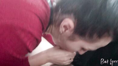 Side Pose Car Blowjob - She Swallows All The Cum