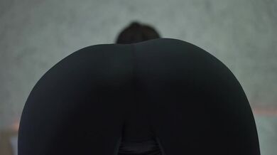 Blowjob Sounds and Pussy In Leggings Close Up