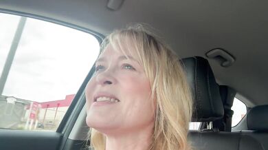 Driving Around Flashing in My See-Through Shirt