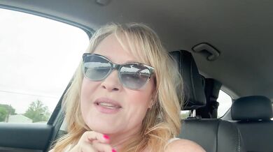 Driving Around Flashing in My See-Through Shirt