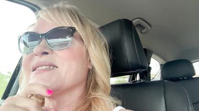 Driving Around Flashing in My See-Through Shirt