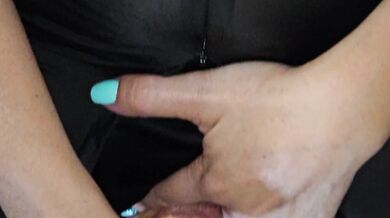 The boss takes me home and immediately shoves it in my mouth before slapping my ass and cumming