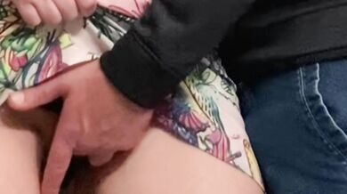 OMG!!! Old Man Masturbate Me in The Subway