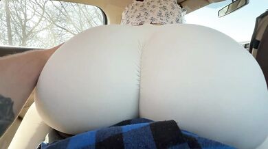 Risky Made to Cum Stepbrother in the Car