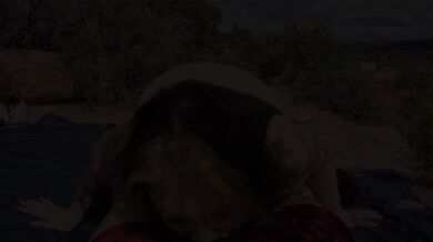 Stranger Flashes Ass and Titties Before Getting Fucked on a Hike