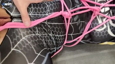 A Spider-Bound Girl Was Fucked And Brought To Squirt